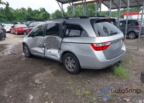 2011 Honda Odyssey Ex-L from USA, damaged, VIN 5FNRL5H64BB085949